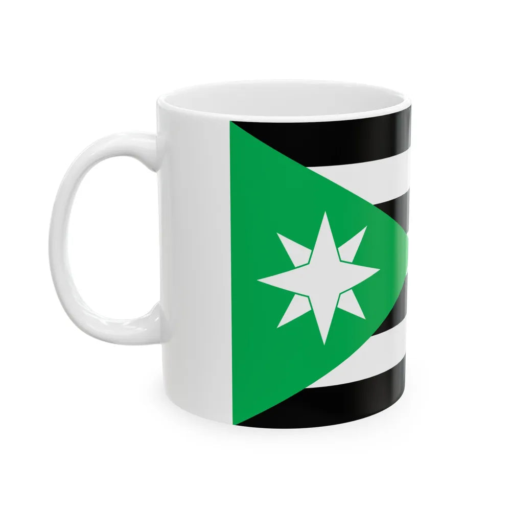 Flag of Nenthead UK - White Coffee Mug-Go Mug Yourself