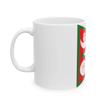 Flag of Nepal 1856-c.1930 (Nepal) White Coffee Mug - Go Mug Yourself
