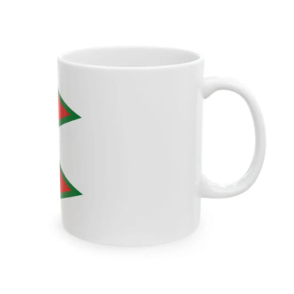 Flag of Nepal 1856-c.1930 (Nepal) White Coffee Mug - Go Mug Yourself