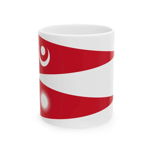 Flag of Nepal 19th century (Nepal) White Coffee Mug 11oz - Go Mug Yourself