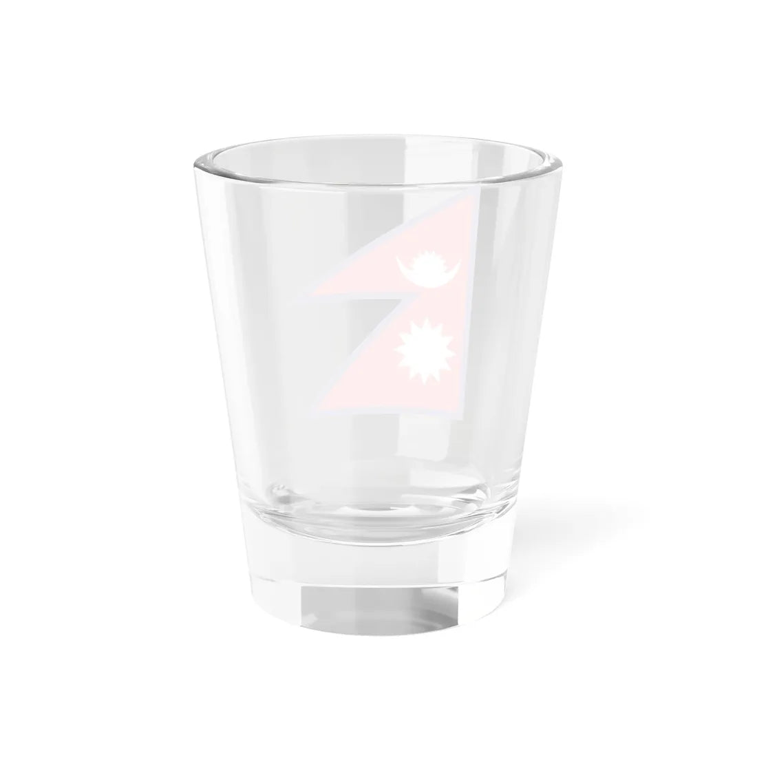 Flag of Nepal (Nepal) Shot Glass 1.5oz - Go Mug Yourself