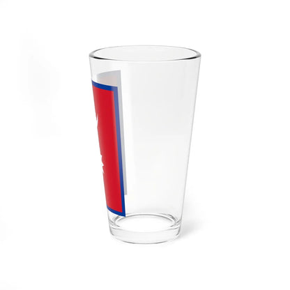 Flag of Nepal vertical (Nepal) Pint Glass 16oz - Go Mug Yourself