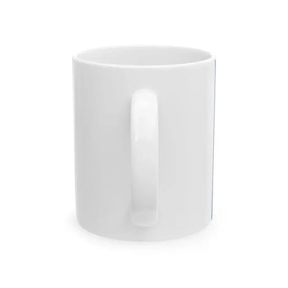 Flag of Nepal with spacing aspect ratio 3-2 (Nepal) White Coffee Mug - Go Mug Yourself