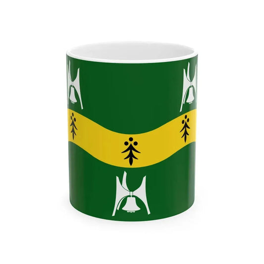 Flag of Nepean Ontario (Canada) White Coffee Mug 11oz - Go Mug Yourself