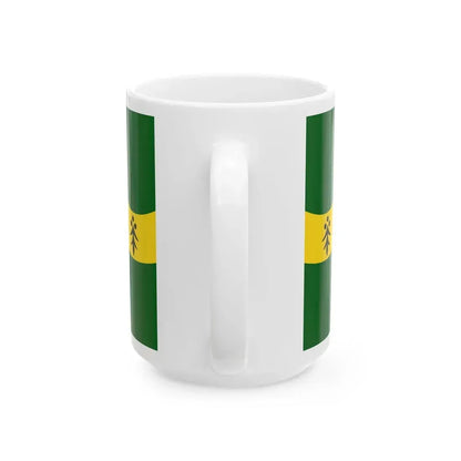 Flag of Nepean Ontario (Canada) White Coffee Mug - Go Mug Yourself