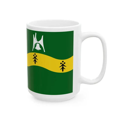 Flag of Nepean Ontario (Canada) White Coffee Mug - Go Mug Yourself