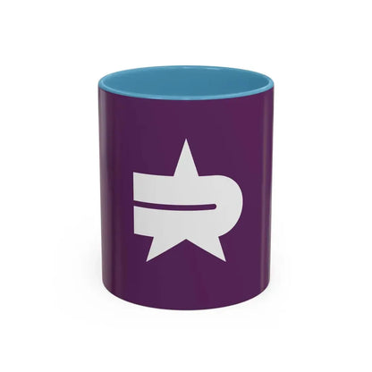 Flag of Nerima Tokyo Japan - Accent Coffee Mug 11oz Light Blue - Go Mug Yourself