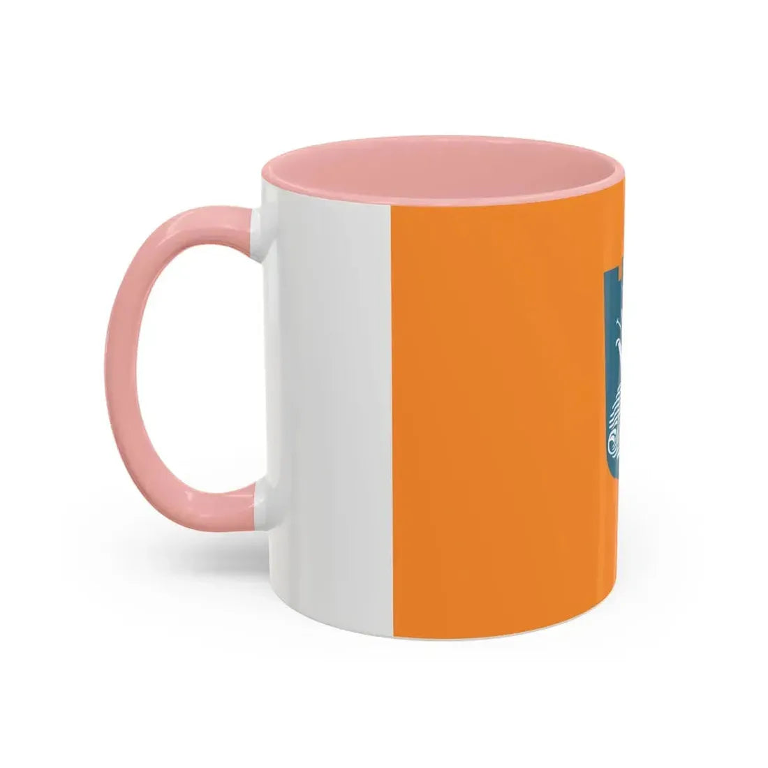 Flag of Netanya Israel - Accent Coffee Mug - Go Mug Yourself