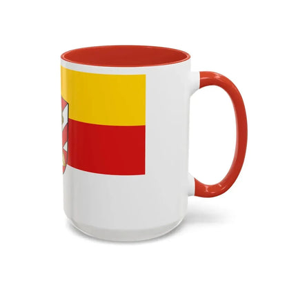 Flag of Neu Ulm Germany - Accent Coffee Mug - Go Mug Yourself