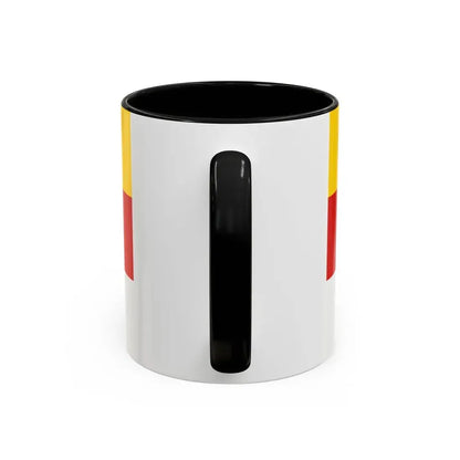 Flag of Neu Ulm Germany - Accent Coffee Mug - Go Mug Yourself