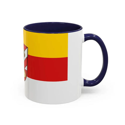 Flag of Neu Ulm Germany - Accent Coffee Mug - Go Mug Yourself