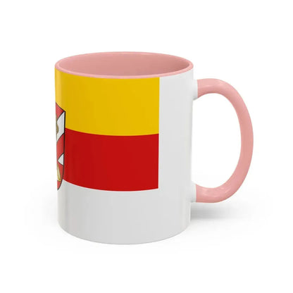 Flag of Neu Ulm Germany - Accent Coffee Mug - Go Mug Yourself