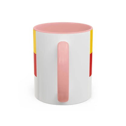 Flag of Neu Ulm Germany - Accent Coffee Mug - Go Mug Yourself