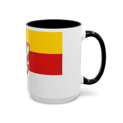 Flag of Neu Ulm Germany - Accent Coffee Mug - Go Mug Yourself
