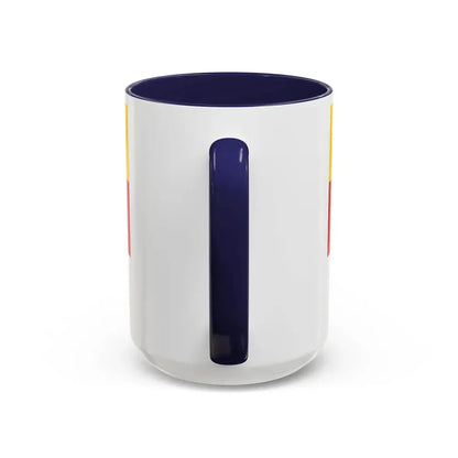 Flag of Neu Ulm Germany - Accent Coffee Mug - Go Mug Yourself