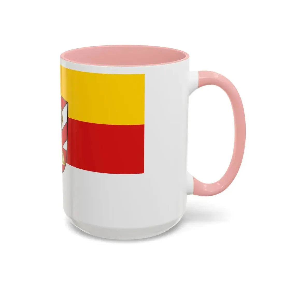 Flag of Neu Ulm Germany - Accent Coffee Mug - Go Mug Yourself