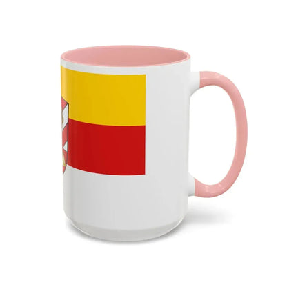 Flag of Neu Ulm Germany - Accent Coffee Mug - Go Mug Yourself