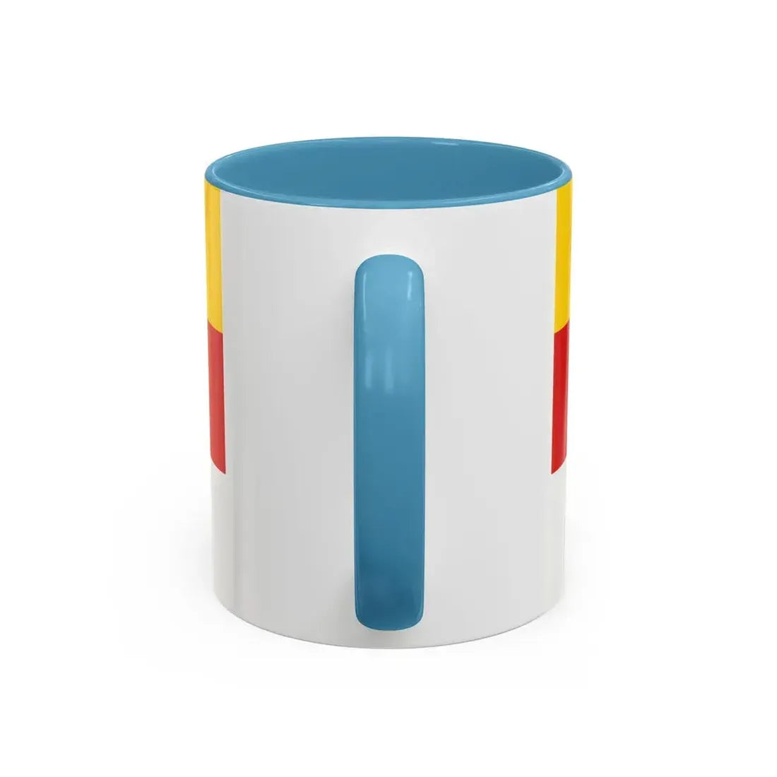 Flag of Neu Ulm Germany - Accent Coffee Mug - Go Mug Yourself