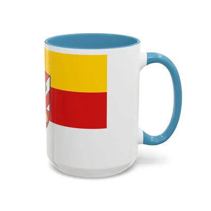 Flag of Neu Ulm Germany - Accent Coffee Mug - Go Mug Yourself