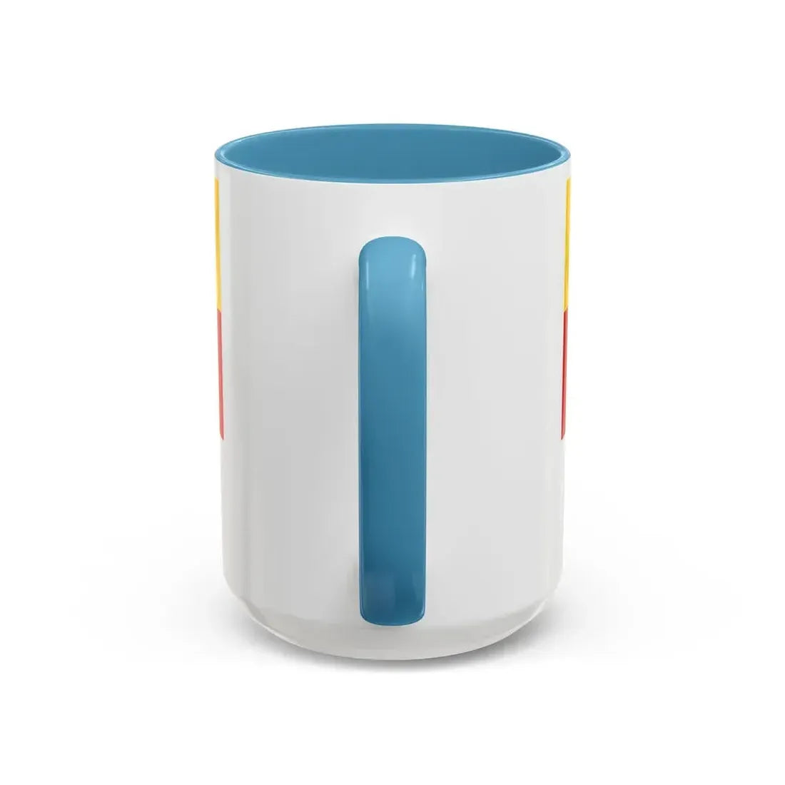 Flag of Neu Ulm Germany - Accent Coffee Mug - Go Mug Yourself