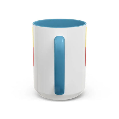 Flag of Neu Ulm Germany - Accent Coffee Mug - Go Mug Yourself