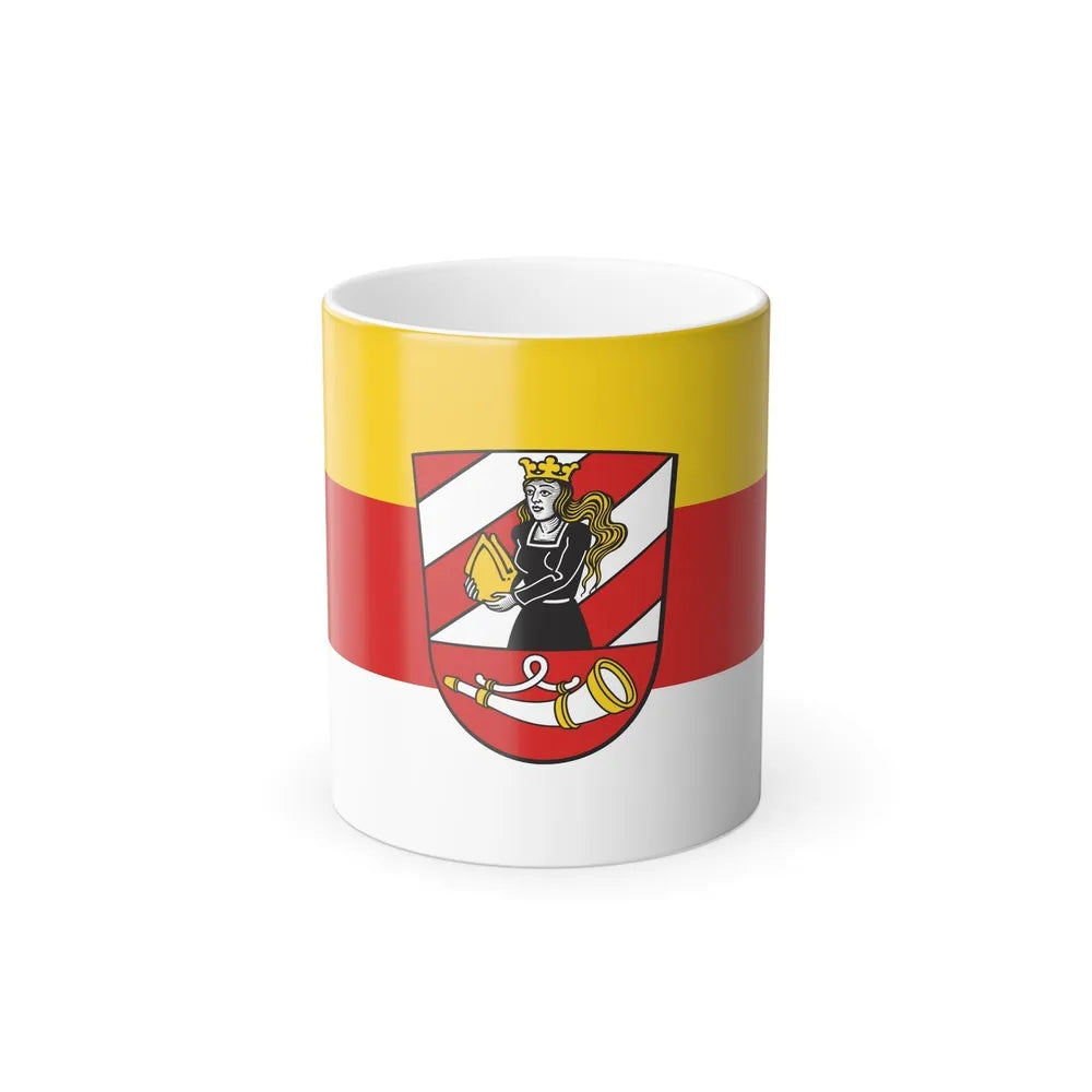 Flag of Neu Ulm Germany - Color Changing Coffee Mug-11oz-Go Mug Yourself