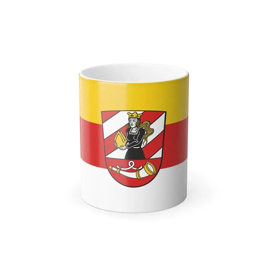 Flag of Neu Ulm Germany - Color Changing Coffee Mug 11oz - Go Mug Yourself