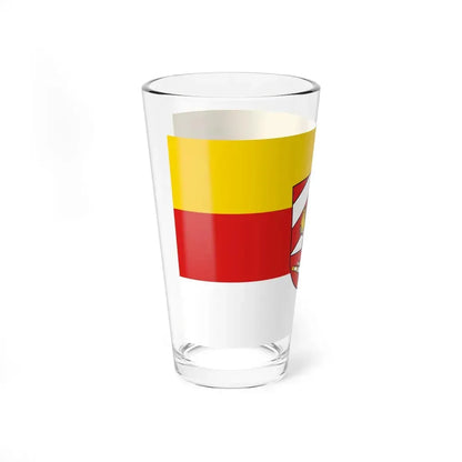 Flag of Neu Ulm Germany - Pint Glass 16oz - Go Mug Yourself