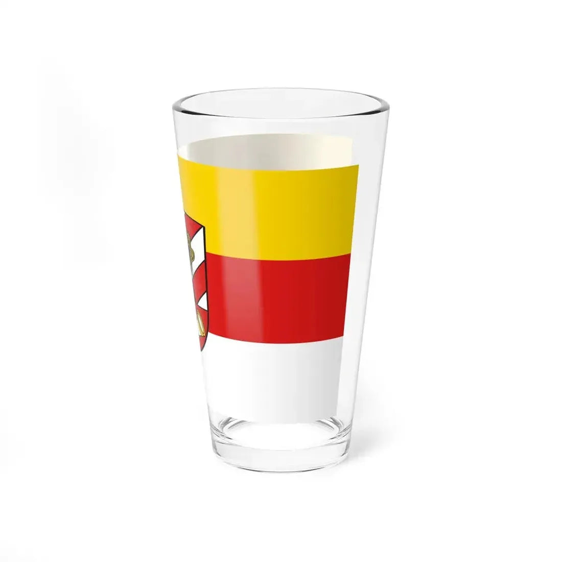 Flag of Neu Ulm Germany - Pint Glass 16oz - Go Mug Yourself