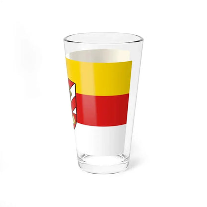 Flag of Neu Ulm Germany - Pint Glass 16oz - Go Mug Yourself