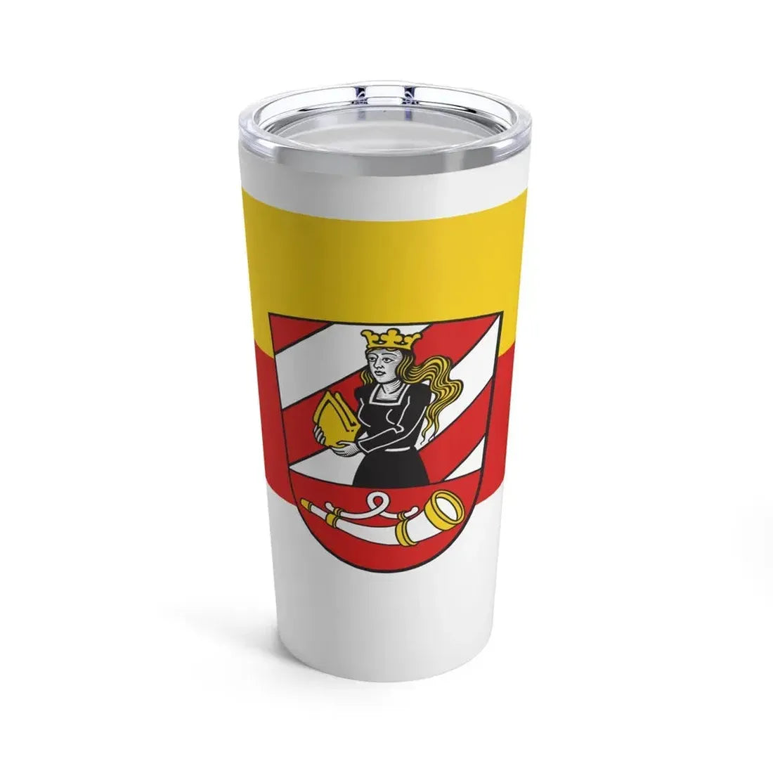 Flag of Neu Ulm Germany - Tumbler 20oz 20oz - Go Mug Yourself