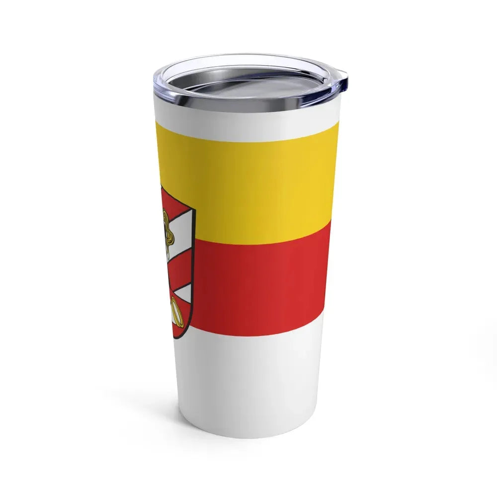 Flag of Neu Ulm Germany - Tumbler 20oz - Go Mug Yourself