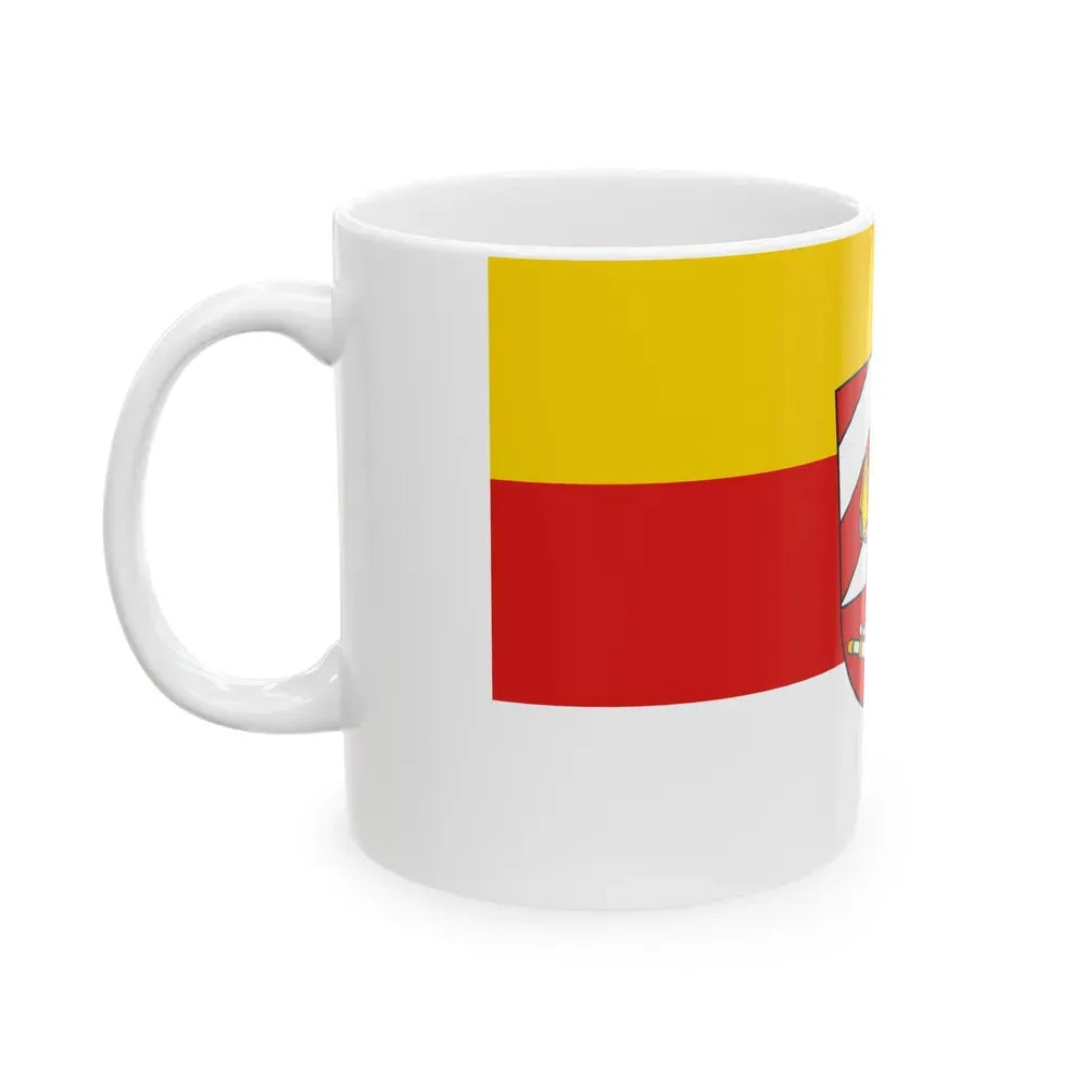Flag of Neu Ulm Germany - White Coffee Mug - Go Mug Yourself