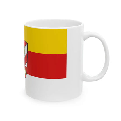 Flag of Neu Ulm Germany - White Coffee Mug-Go Mug Yourself