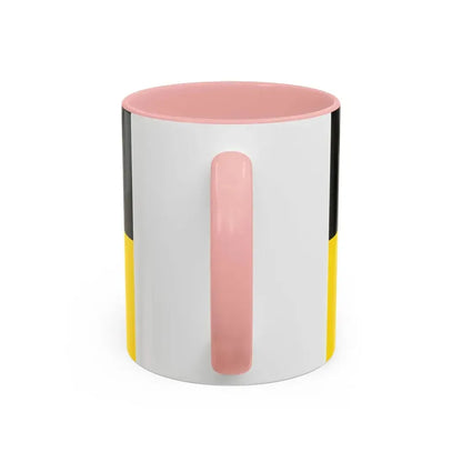 Flag of Neuburg Schrobenhausen Germany - Accent Coffee Mug - Go Mug Yourself