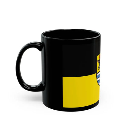 Flag of Neuburg Schrobenhausen Germany - Black Coffee Mug-Go Mug Yourself