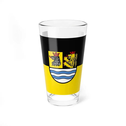 Flag of Neuburg Schrobenhausen Germany - Pint Glass 16oz 16oz - Go Mug Yourself