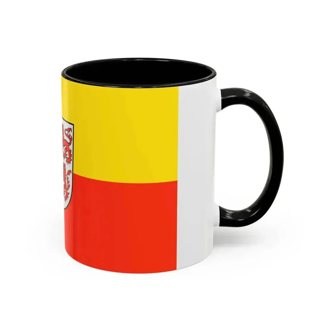 Flag of Neumarkt in der Oberpfalz Germany - Accent Coffee Mug - Go Mug Yourself