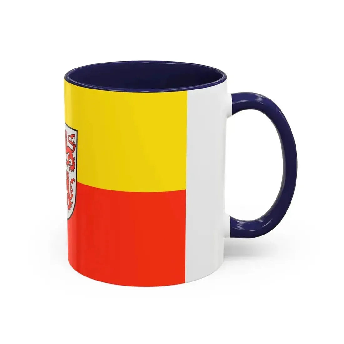 Flag of Neumarkt in der Oberpfalz Germany - Accent Coffee Mug - Go Mug Yourself