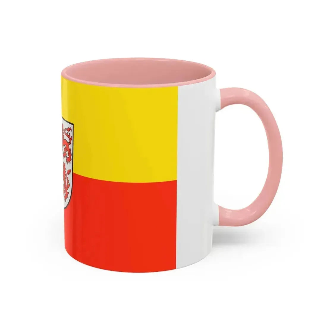 Flag of Neumarkt in der Oberpfalz Germany - Accent Coffee Mug - Go Mug Yourself