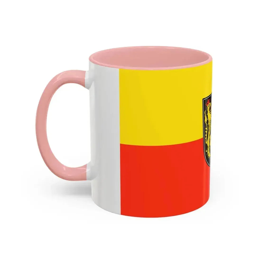 Flag of Neumarkt in der Oberpfalz Germany - Accent Coffee Mug - Go Mug Yourself
