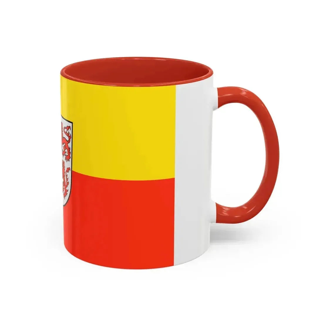 Flag of Neumarkt in der Oberpfalz Germany - Accent Coffee Mug - Go Mug Yourself