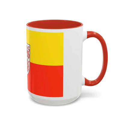 Flag of Neumarkt in der Oberpfalz Germany - Accent Coffee Mug - Go Mug Yourself