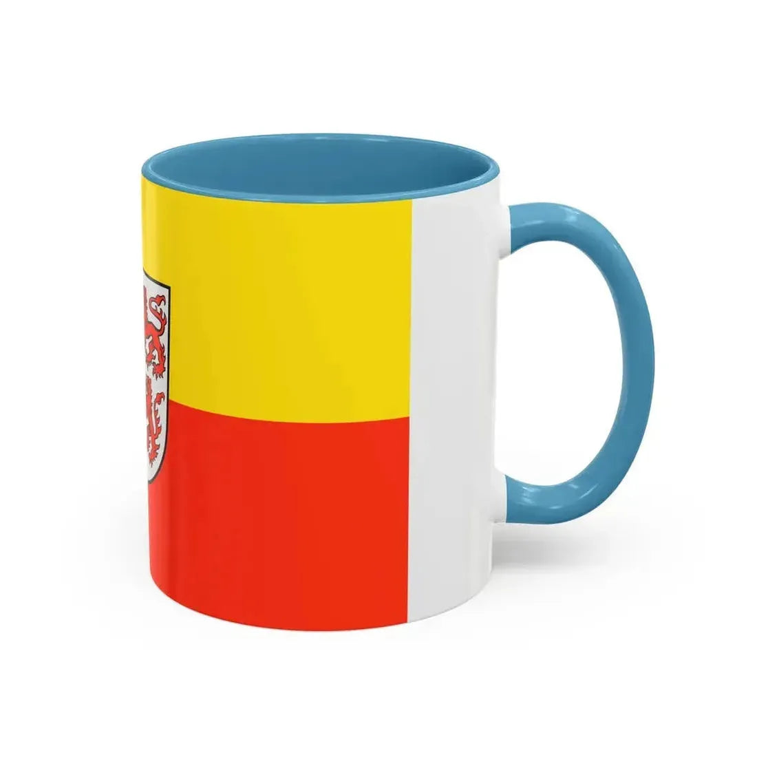 Flag of Neumarkt in der Oberpfalz Germany - Accent Coffee Mug - Go Mug Yourself