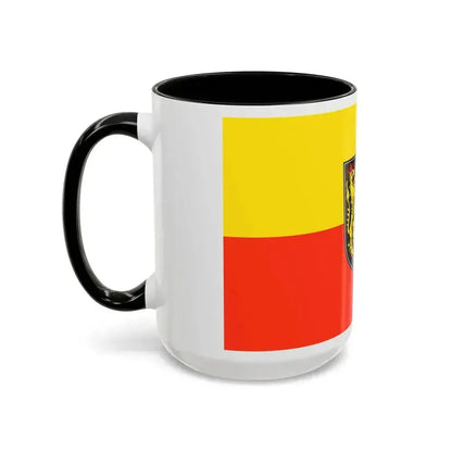 Flag of Neumarkt in der Oberpfalz Germany - Accent Coffee Mug - Go Mug Yourself