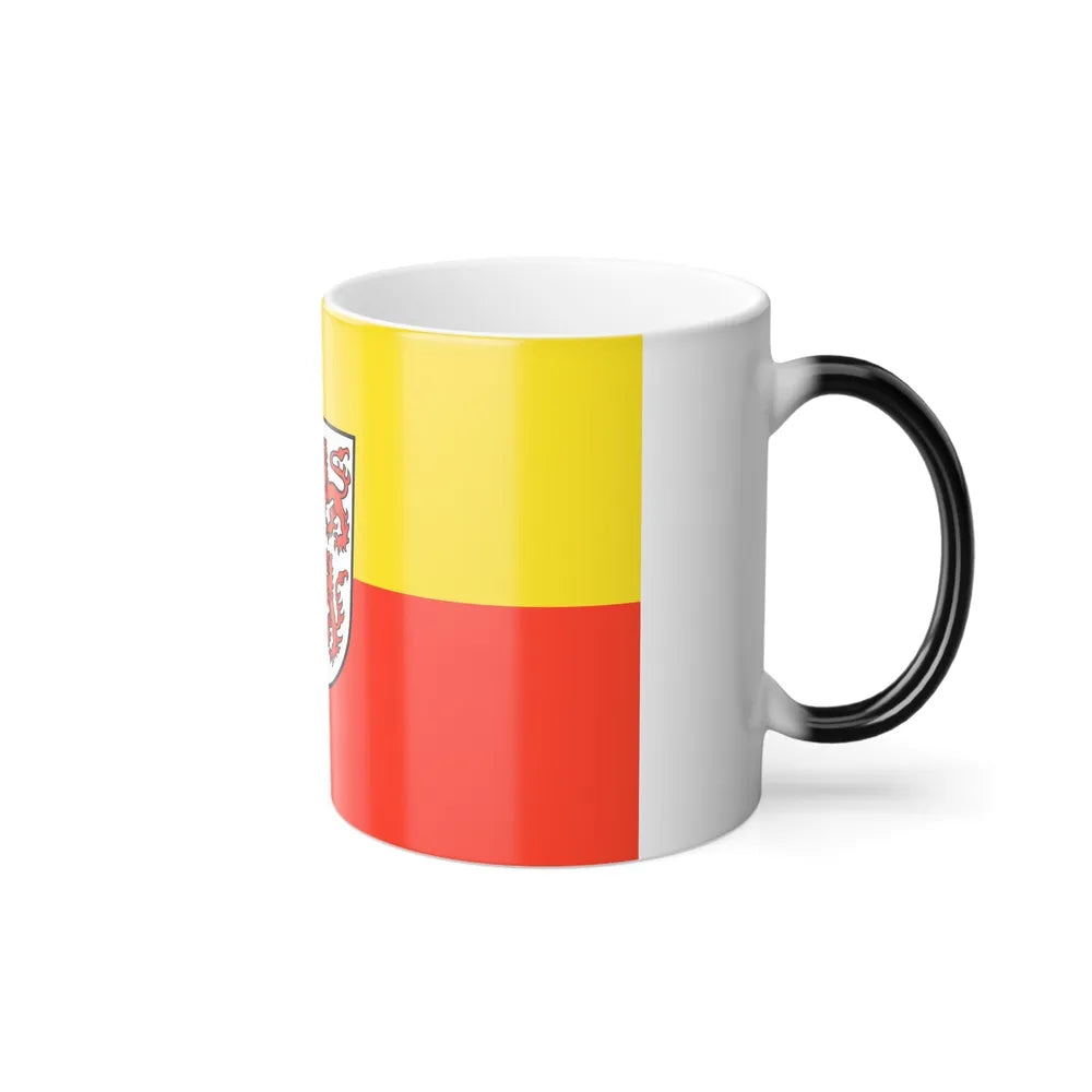 Flag of Neumarkt in der Oberpfalz Germany - Color Changing Coffee Mug-Go Mug Yourself