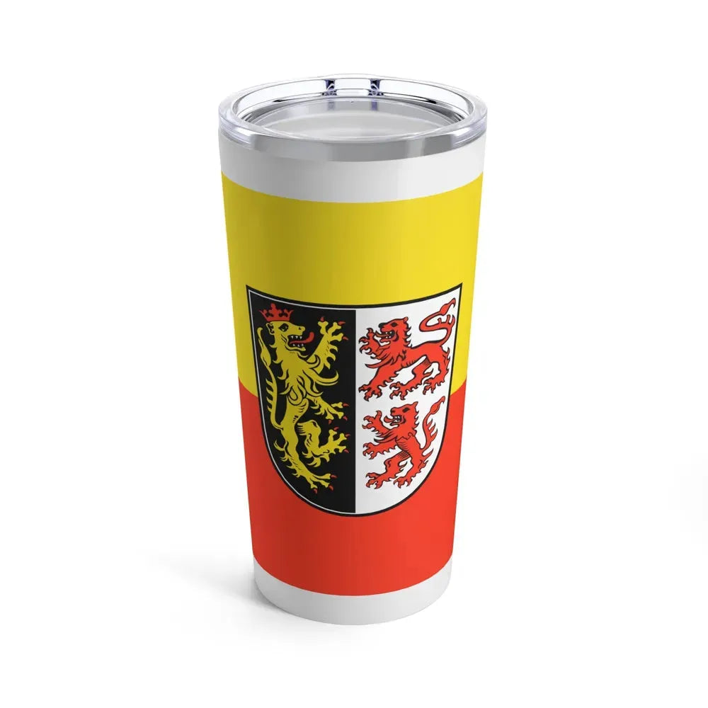 Flag of Neumarkt in der Oberpfalz Germany - Tumbler 20oz 20oz - Go Mug Yourself