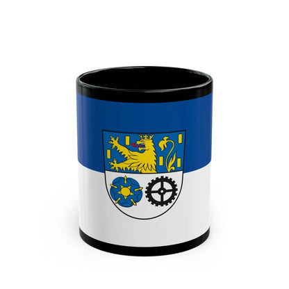 Flag of Neunkirchen Germany - Black Coffee Mug-11oz-Go Mug Yourself