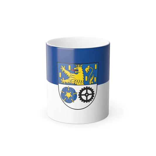 Flag of Neunkirchen Germany - Color Changing Coffee Mug 11oz - Go Mug Yourself