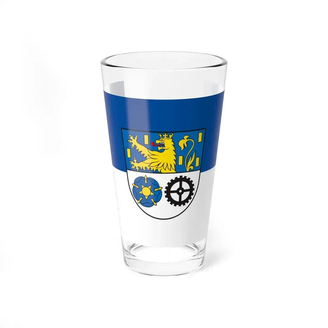 Flag of Neunkirchen Germany - Pint Glass 16oz 16oz - Go Mug Yourself
